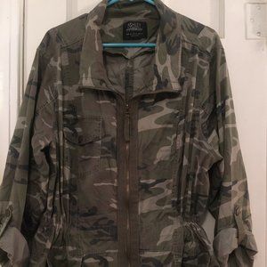 Military camo jacket